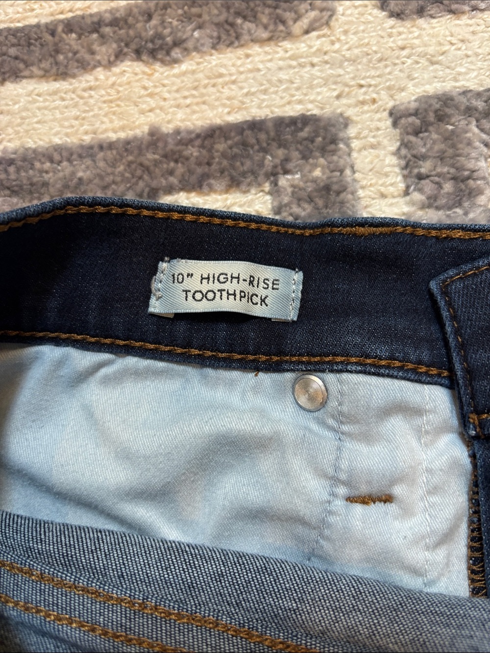 J Crew High Rise Toothpick Jean - Picture 5 of 5